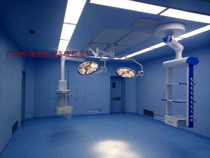 医院手术室送风天花高效过滤器更换现场实拍图